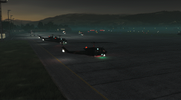 UH-1 RAMP_Night